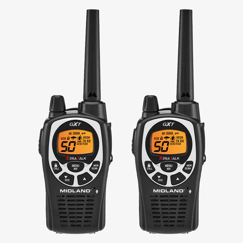 MIDLAND GXT1000 GMRS Walkie Talkie 2-Pack - 2 PACK