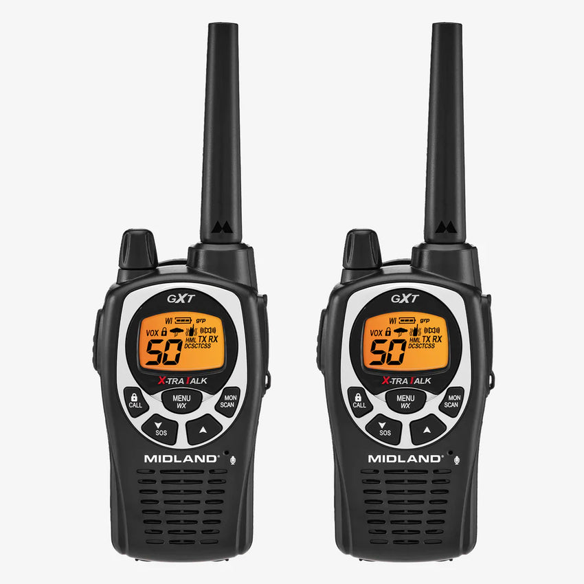 MIDLAND GXT1000 GMRS Walkie Talkie 2-Pack - 2 PACK