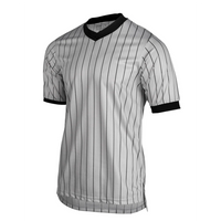 Smitty Men's Grey w/Black Pinstripe Basketball/Wrestling Shirt