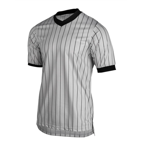 Smitty Men's Grey w/Black Pinstripe Basketball/Wrestling Shirt