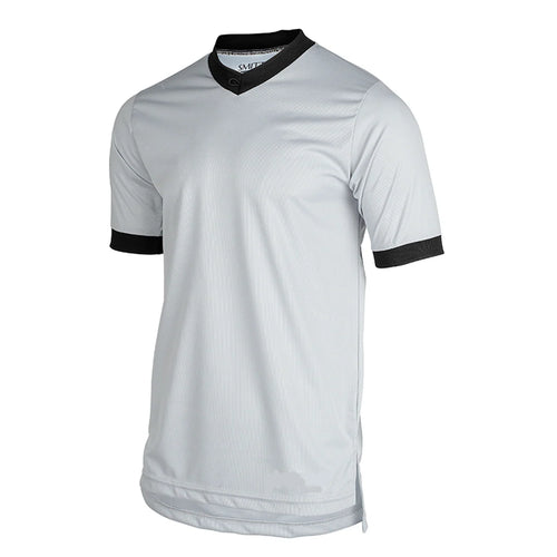 Smitty Dye-Sublimated Men's Solid Grey Basketball/Wrestling Shirt