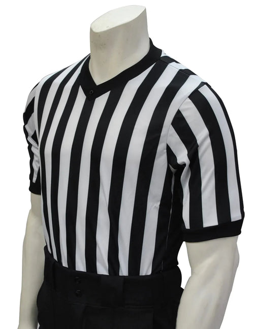 Smitty "Elite" Performance Interlock 1" Stripe W/ Black Side Panel Women's Basketball Shirt (Copy)