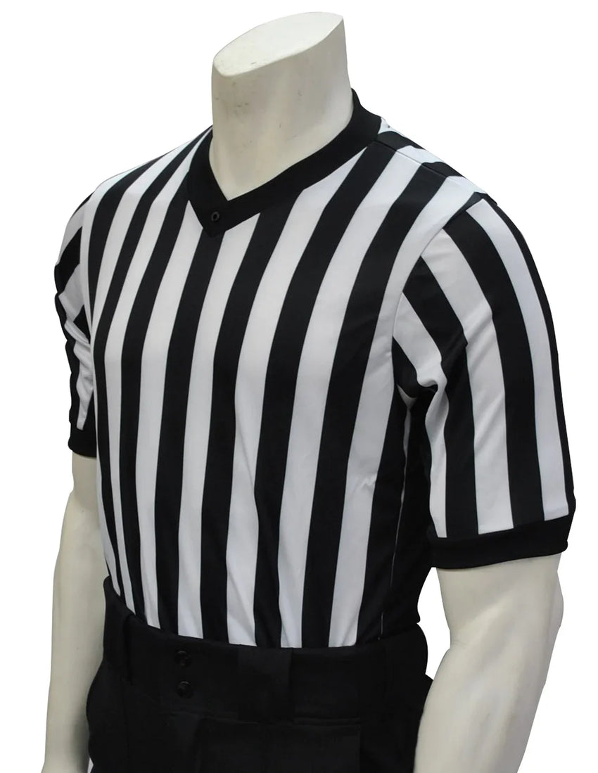 Smitty "Elite" Performance Interlock 1" Stripe W/ Black Side Panel Women's Basketball Shirt (Copy)