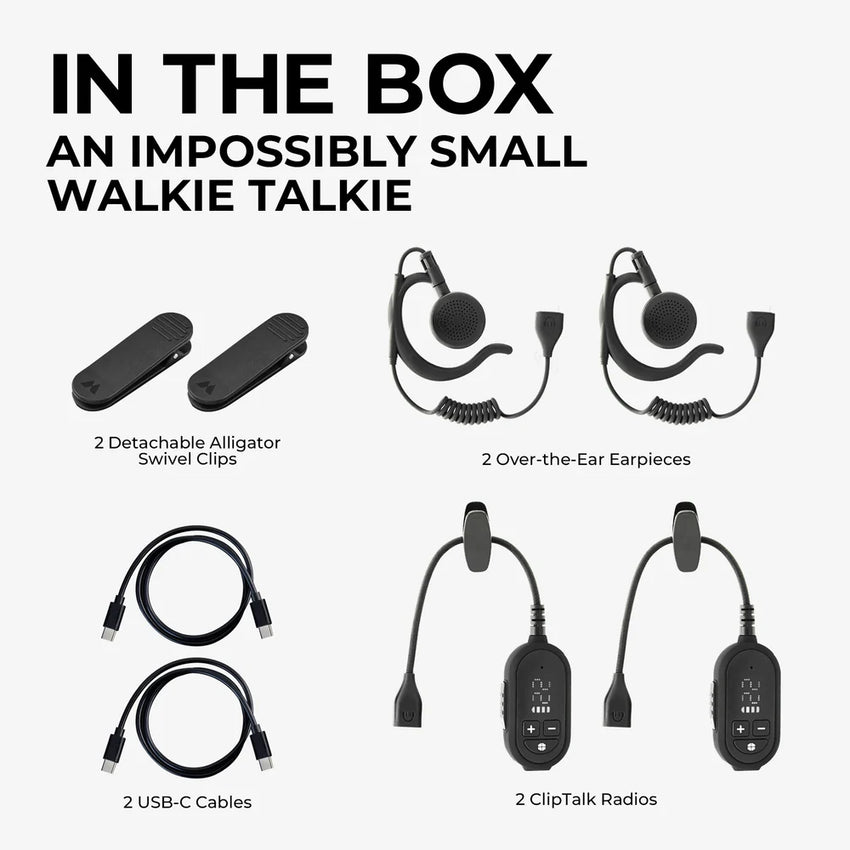 Midland ClipTalk Micro Two-Way Radio