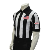 Smitty FCFOA 2 1/4" Short Sleeve Shirt W/ Embroidered Flag Patch and FCFOA Patch