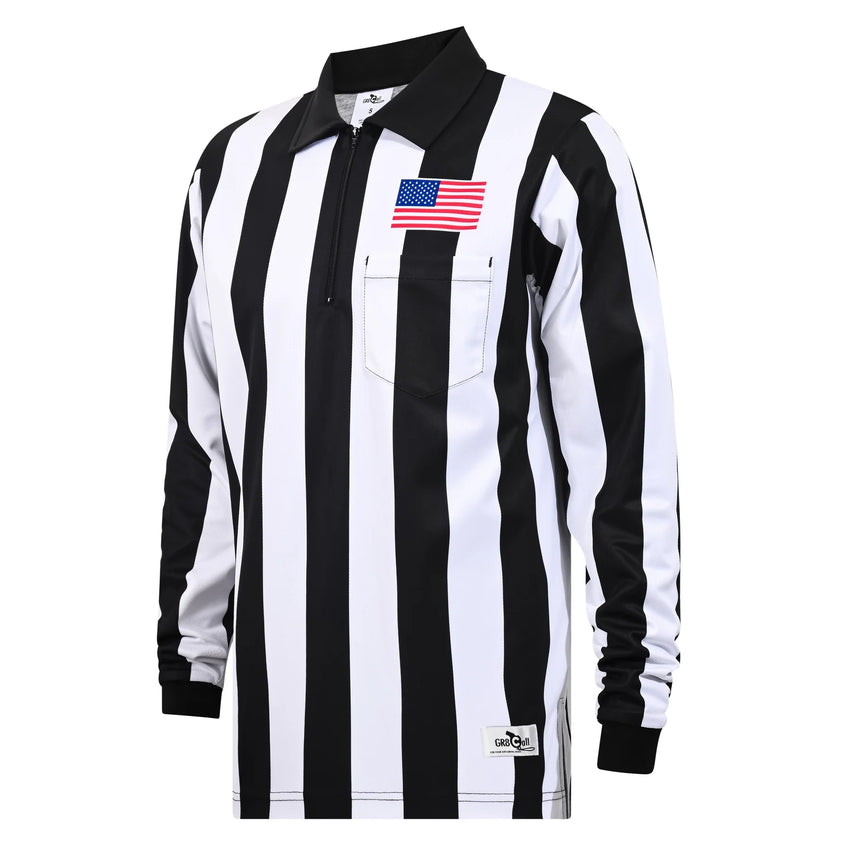 GR8 CALL 2" StormSkin Long Sleeve Football Referee Shirt/Jacket