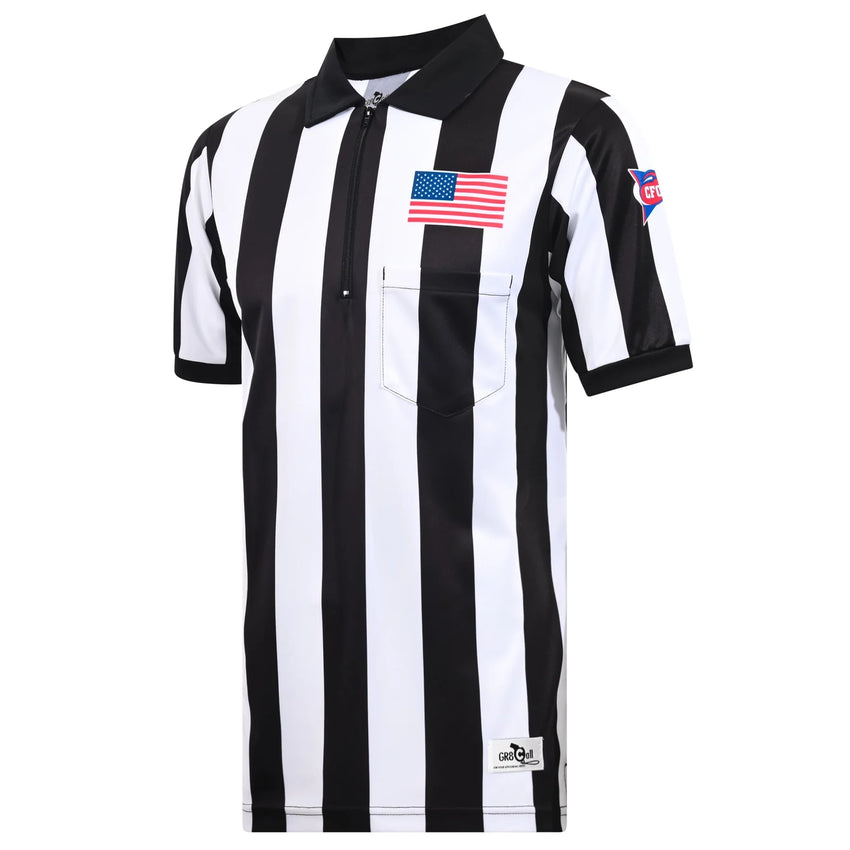 GR8 CALL 2" CFO Soft-Tech Football Referee Shirt