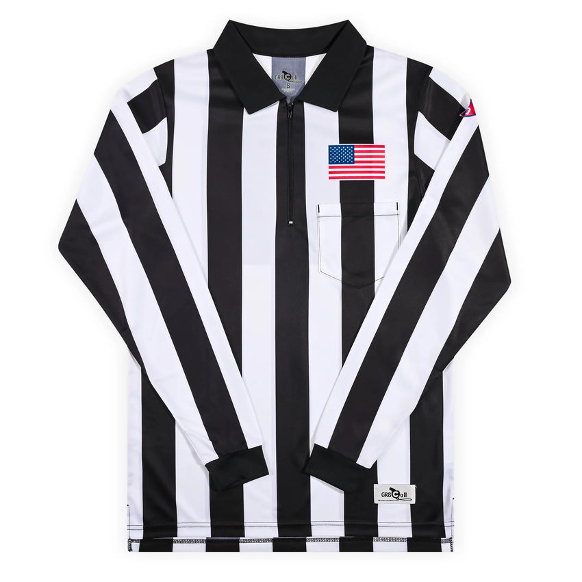 GR8 CALL 2" CFO StormSkin Long Sleeve Football Referee Shirt/Jacket
