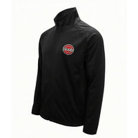 SMITTY IAABO SOLID BLACK FRONT ZIPPER JACKET