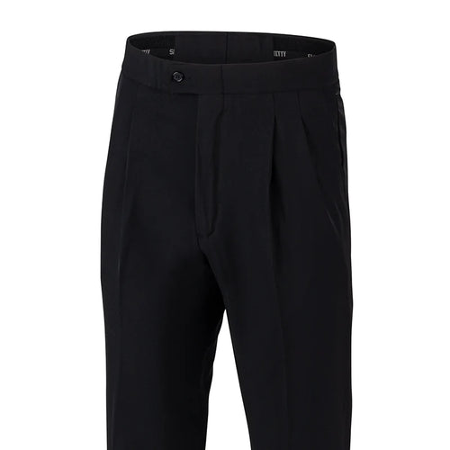 Smitty Pleated 4-Way Stretch Wide Leg Referee Pants