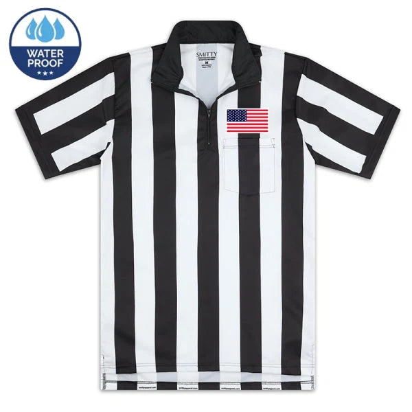 Smitty Dye-Sublimated Custom Water-Repellant Short Sleeve Rain Shirt