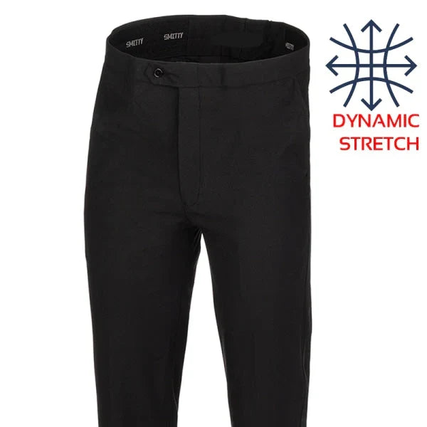 Smitty NBA Flat Front DYNAMIC Stretch Tapered Fit Basketball Pants