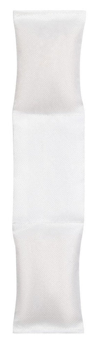 United Attire Double Sided Skinny Bean Bag - White
