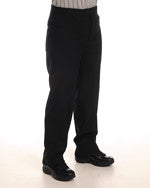 ASBF Smitty Flat Front Pants with Slash Pockets BKS-277