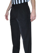 ASBW4PPS Smitty 4-Way Stretch Women's Lightweight Pleated Pants with Slash Pockets BKS-286