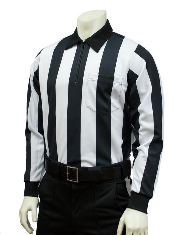 ASFLS225 Smitty 2 1/4" Stripe Interlock Fabric Long Sleeve Shirt