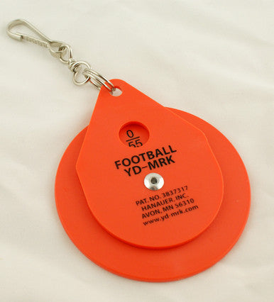 AllSports East 2" With Flag Over Heart Football Starter KIt