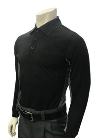 HBKP13 Major League-Style Long Sleeve Side Panel Baseball Shirt