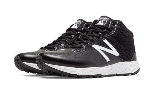 ASN950 Black and White New Balance Field Shoe Low and Mid Cut