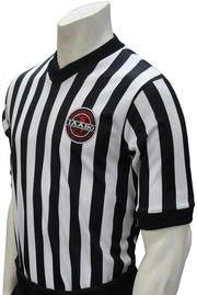 Smitty IAABO Black and White Stripe Shirt